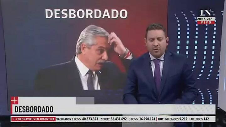 Desbordado. El editorial de Jonatan Viale.