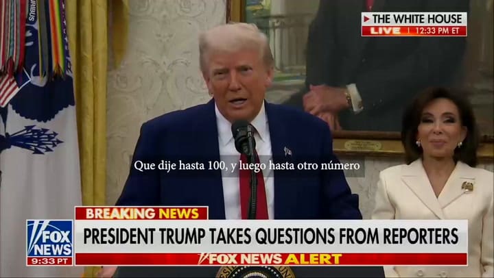 TRUMP SUBTITILUADO