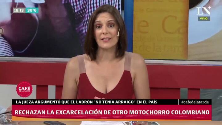 Rechazan la excarcelación de otro motochorro colombiano