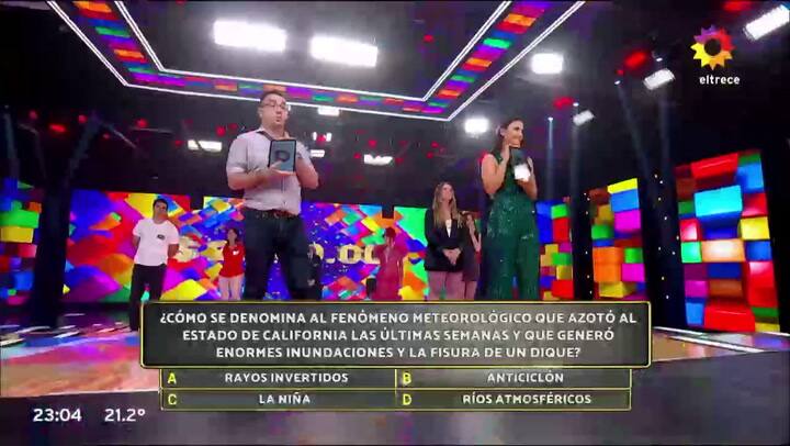 Ganó Los 8 escalones y vivió un romántico momento con su pareja