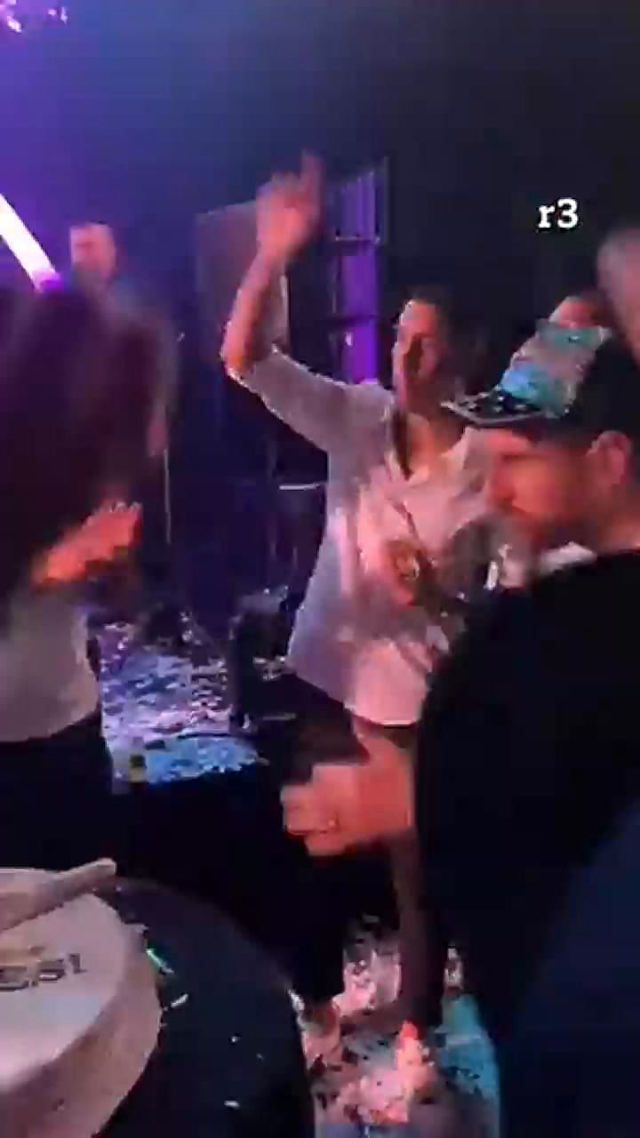 Di María, Paredes y Messi disfrutaron la celebración