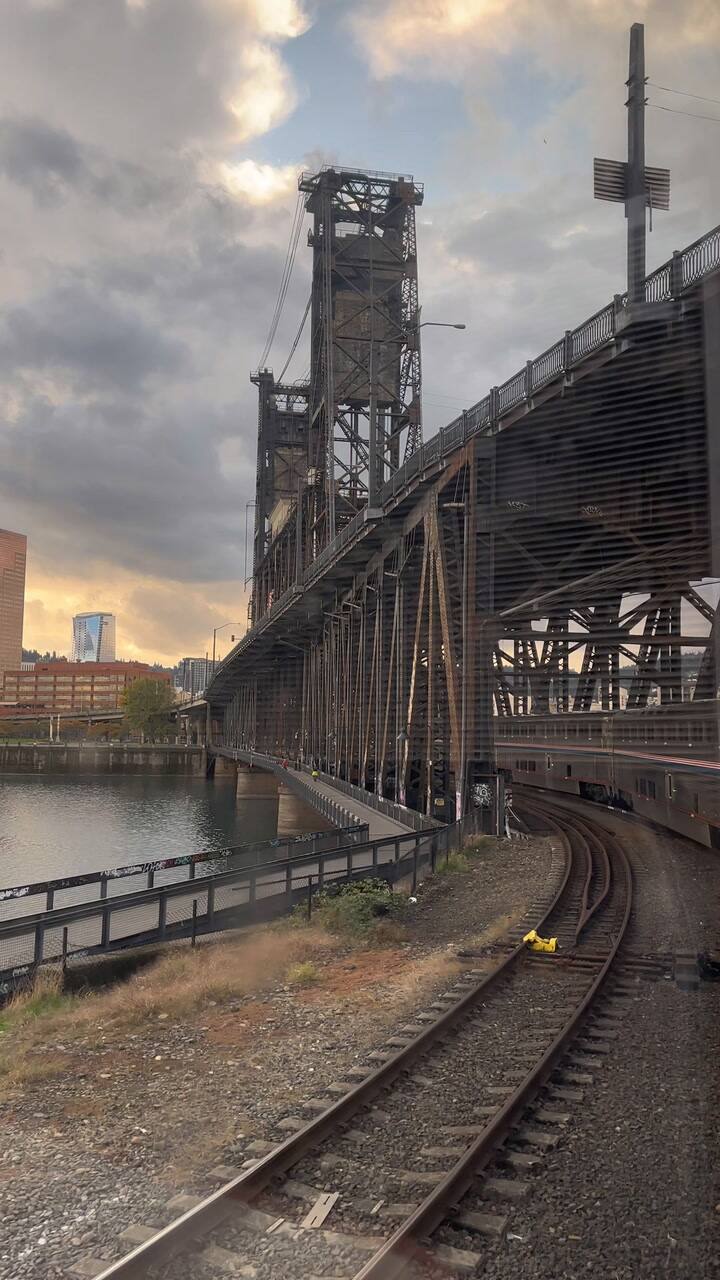 Una pareja contó su experiencia a bordo del Amtrak Coast Starlight