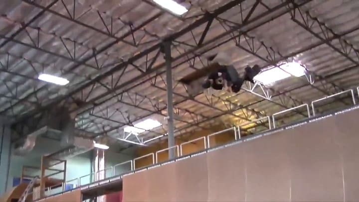 El espectacular 720 de Tony Hawk a sus 52 años - Fuente: Twitter