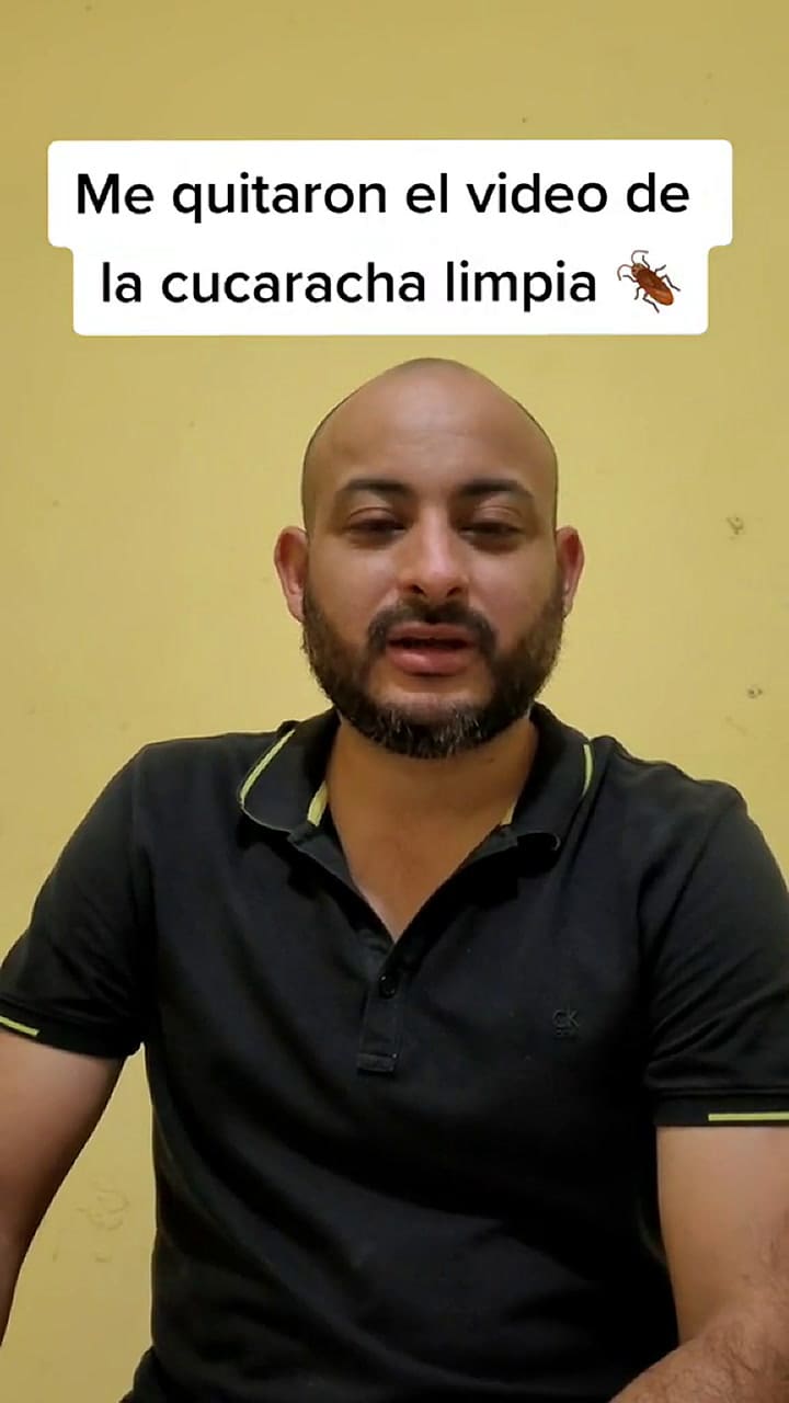 El usuario se quejo porque TikTok le quitó su video