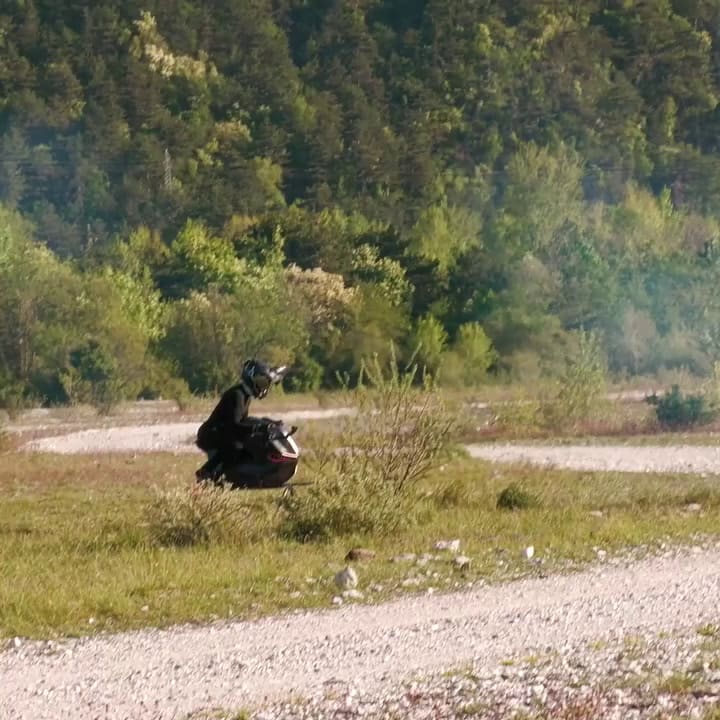 La Airbike está diseñada para transportar a una sola persona