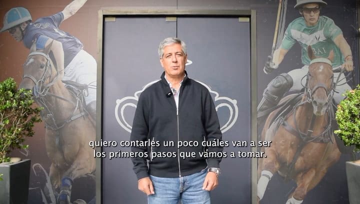 Benjamín Araya, nuevo presidente de la Asociación Argentina de Polo Crédito: AAP.