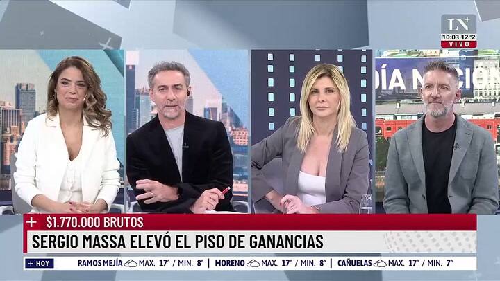 Luis Majul dijo que Sergio Massa “quiso ser Perón” con la CGT y Novaresio destacó una frase de su discurso