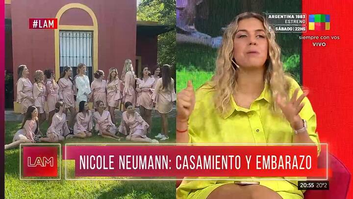 En LAM dieron a conocer detalles de la boda de Nicole Neumann y Manuel Urcera