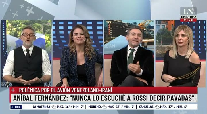 No puedo seguir'. Luis Majul se tentó en vivo por cómo apoda Luis Novaresio a Juan Manzur