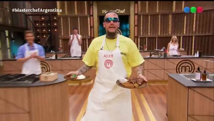 MasterChef Celebrity: el jurado se hartó de Alex Cannigia y se lo hizo saber - Fuente: Telefe