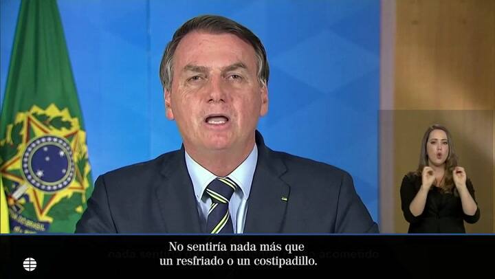 El día en que Bolsonaro dijo que no hay que preocuparse por el Coronavirus