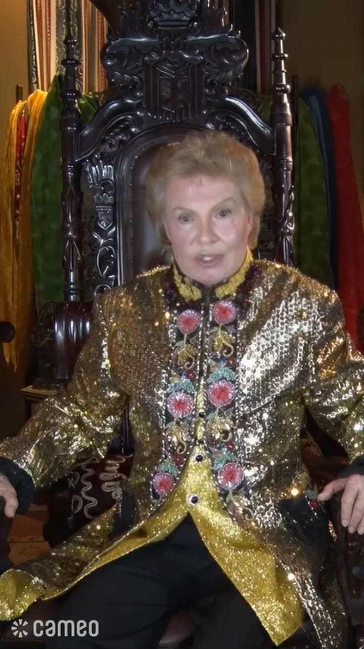 El video con el que la inteligencia artificial revivió a Walter Mercado