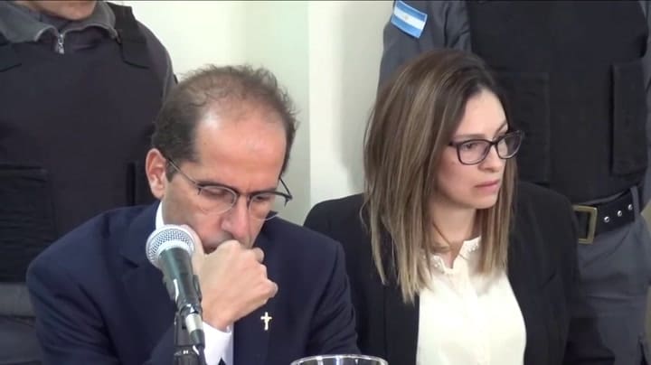 El momento de la sentencia a Julieta Silva - Fuente: YouTube