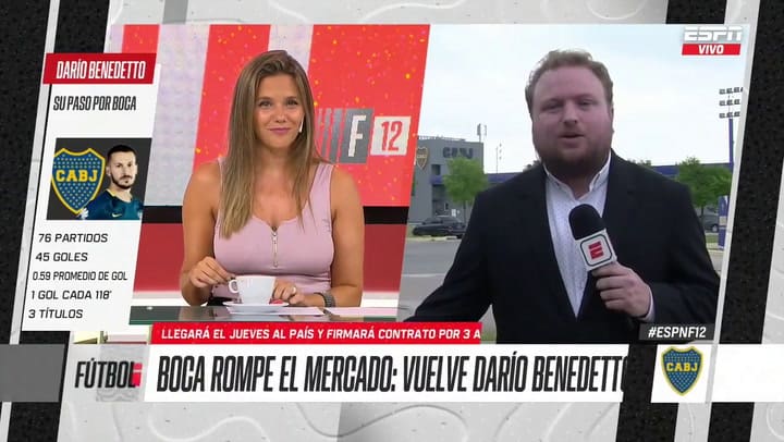¿Benedetto o Cavani? La pregunta que desató un intenso debate en 'F12'