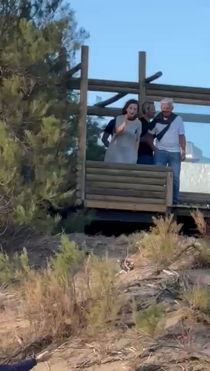 Cristina Kirchner vacaciona en Monte Hermoso