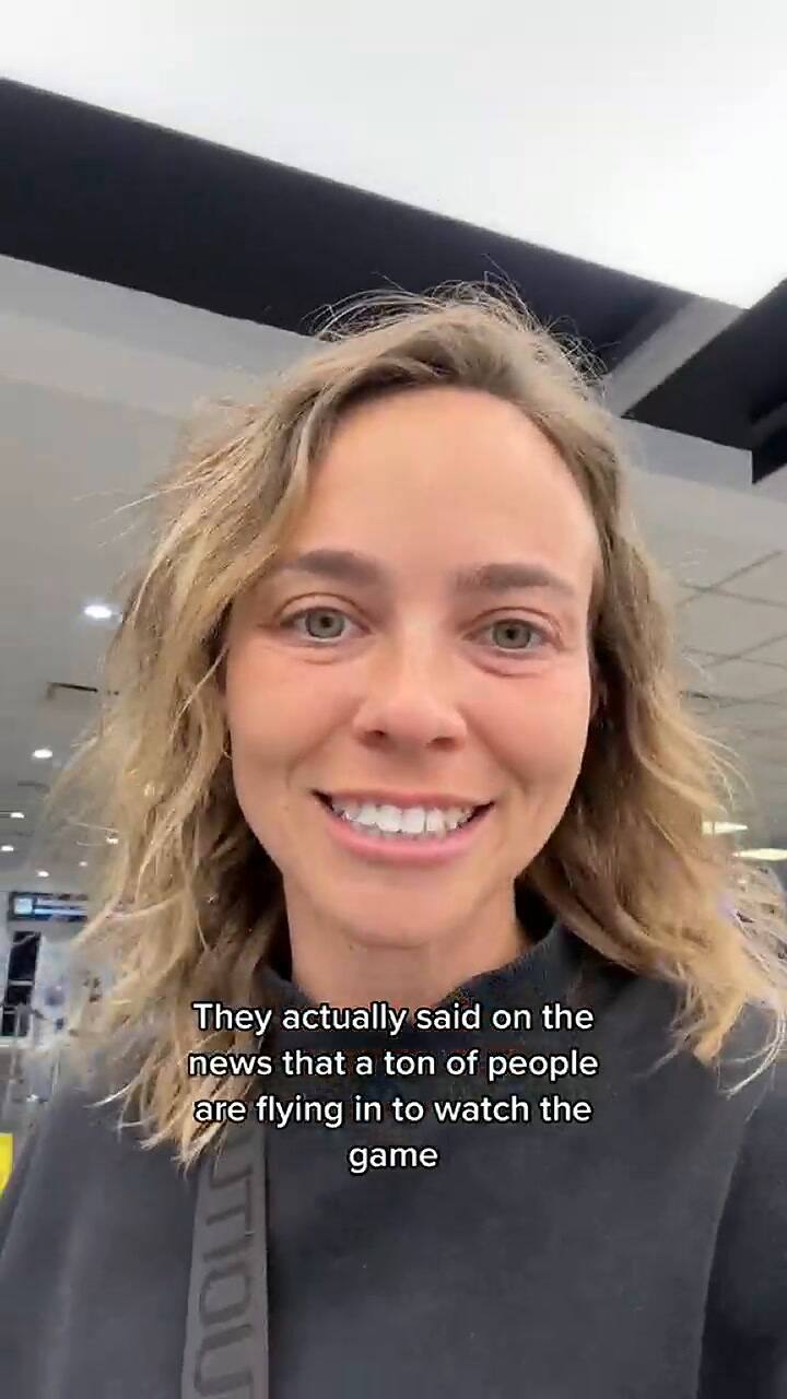 Es de Estados Unidos, aterrizó en Buenos Aires y quedó impactada con algo