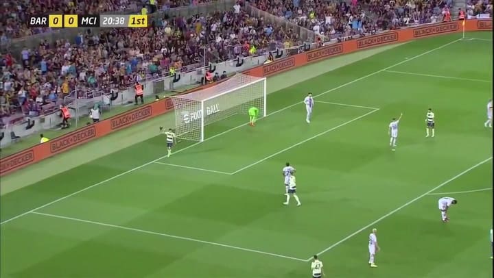 El gol de Julián Álvarez al Barcelona