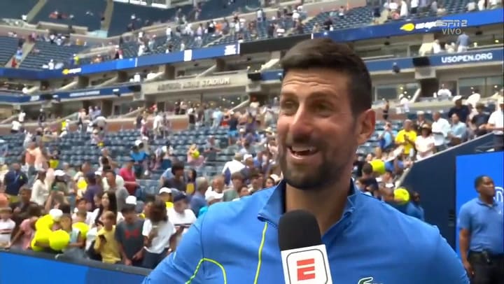 Qué dijo Djokovic sobre su encuentro con Messi