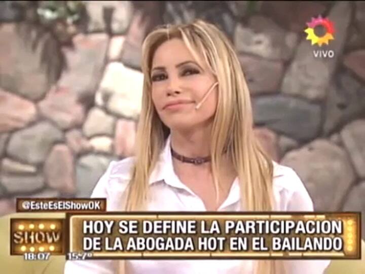 La 'abogada hot' firmó contrato para sumarse al certamen
