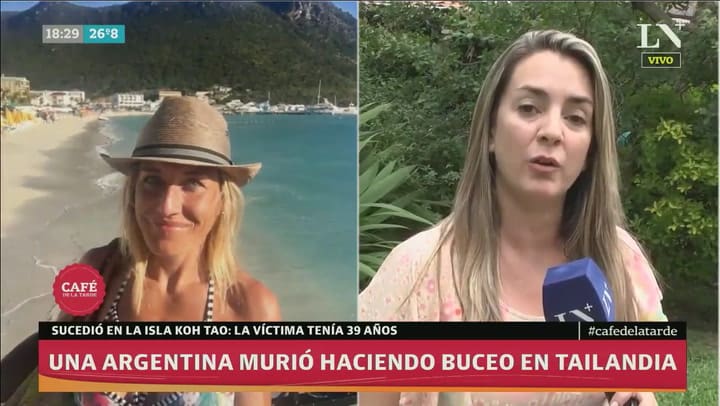 Habló el novio de la mujer que murió buceando