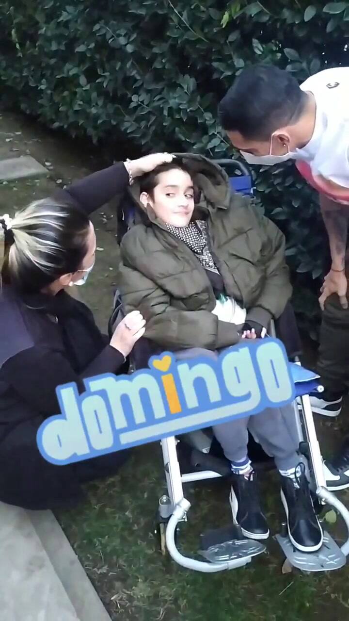 El emotivo gesto de Di María con Rodrigo, un niño que padece una enfermedad medular