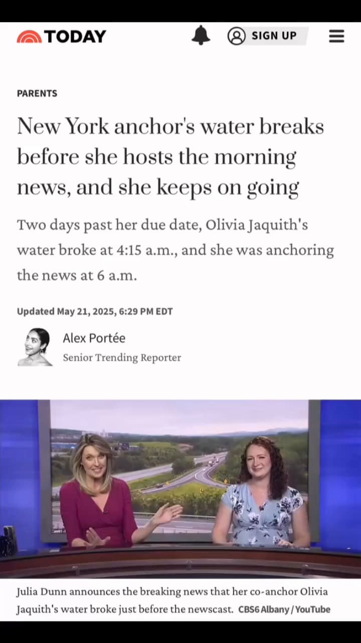 El bebé famoso de Olivia Pérez Jaquith nació sano y salvo