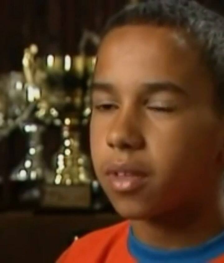 Así soñaba Hamilton en su infancia con la Fórmula 1