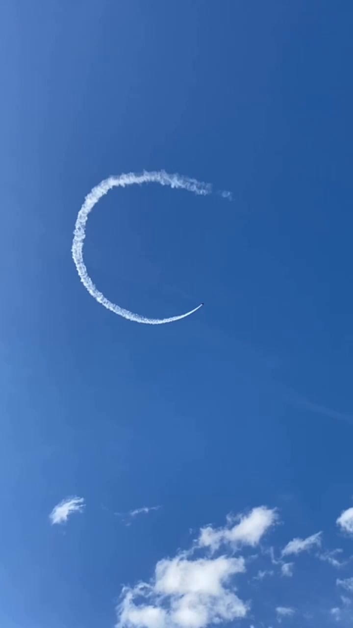 El número 10 en el cielo tras la consagración argentina en el Mundial