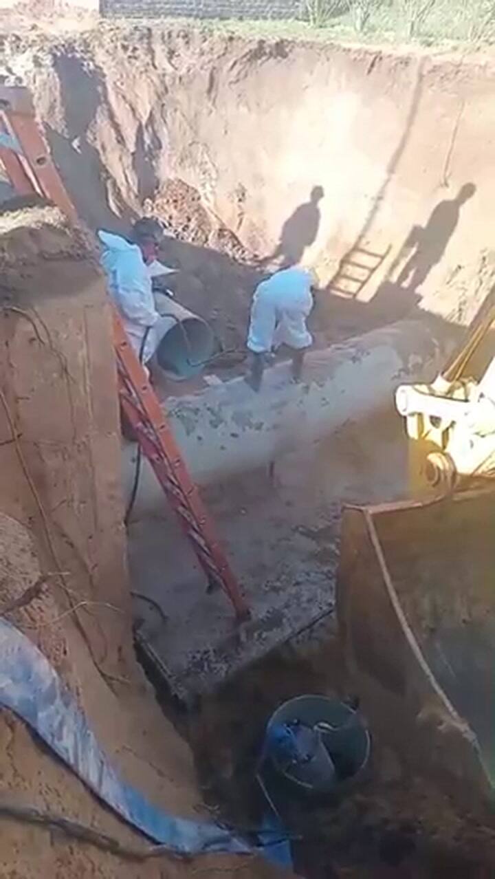 Un caño de agua explotó en Paraná