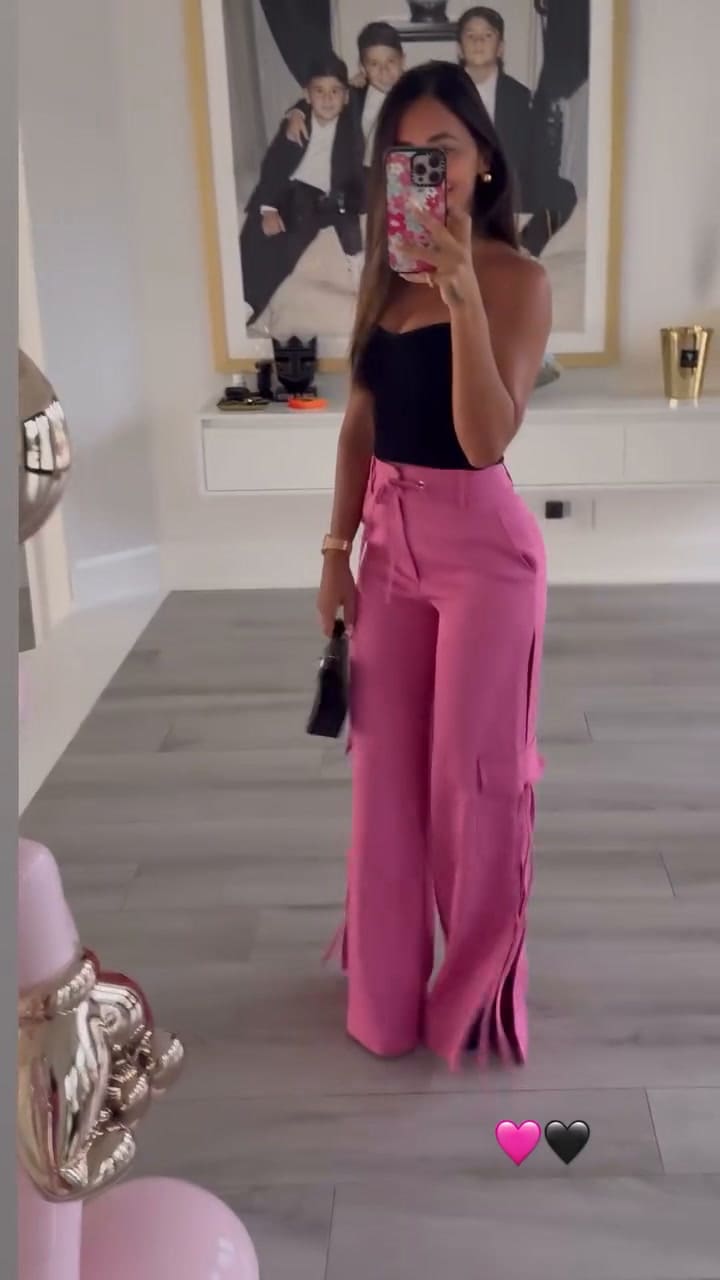 El look elegante sport de Antonela Roccuzzo
