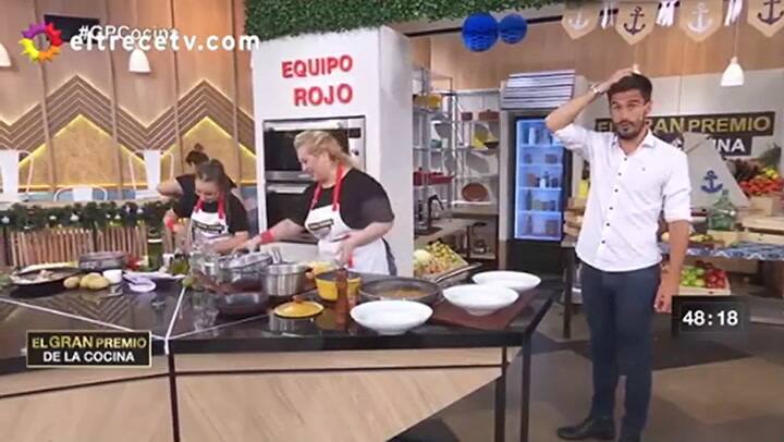 Fuerte exabrupto en El gran premio de la cocina: una participante insultó al capitán de su equipo -