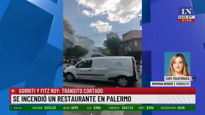 Incendio en Palermo