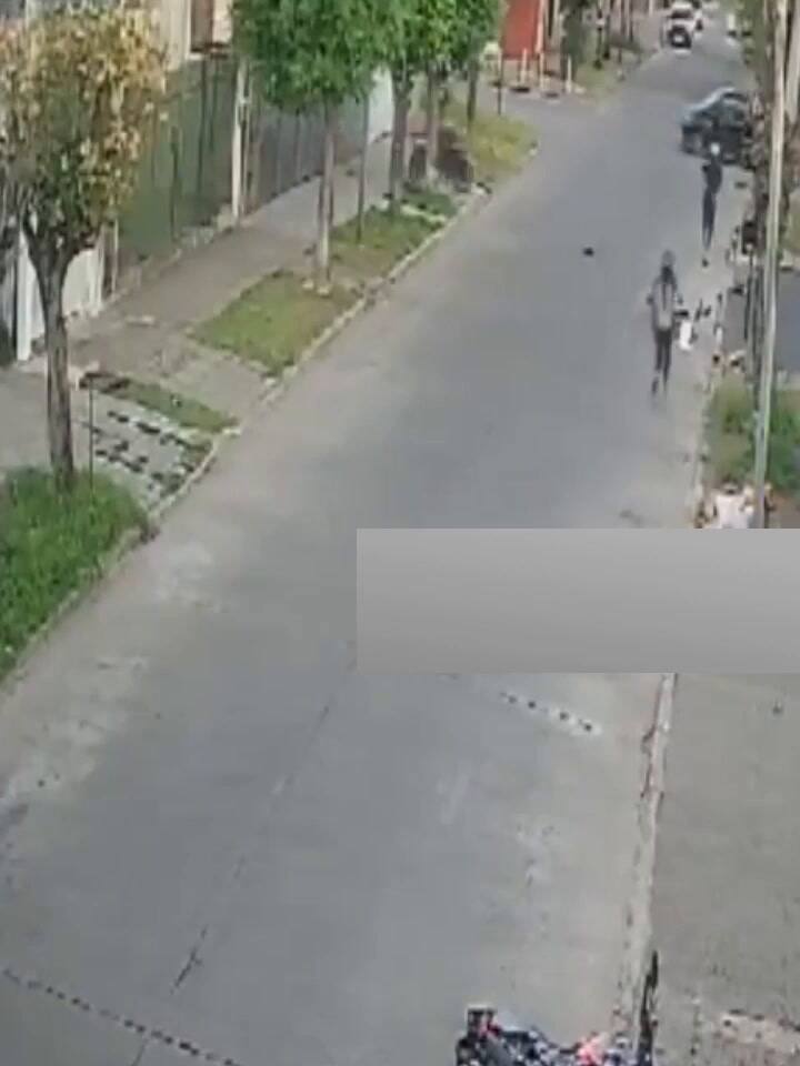 Emboscada de motochorros en Ramos Mejía