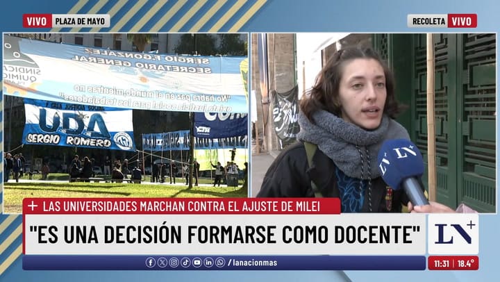 Movilizacion en la UBA