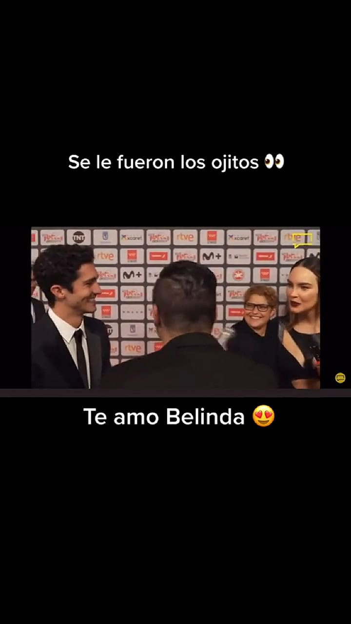 Chino Darín y Belinda causan furor en redes sociales tras encuentro en Madrid