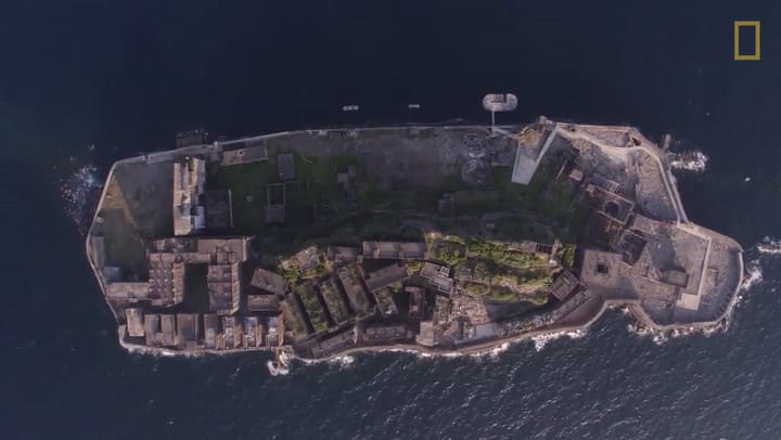 La isla abandonada del Acorazado