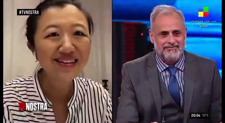 TV Nostra: Jorge Rial se quebró al aire al oír el relato de Karina Gao