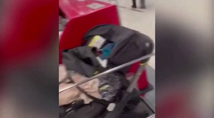 Una persona alertó sobre el bebé abandonado