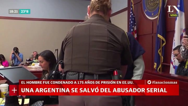 La argentina que se salvó del abusador serial