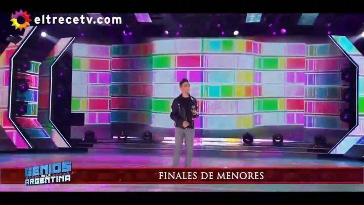 Facundo Rodríguez de Tucumán interpretó “Mujer amante”, de Rata Blanca. Fuente: Youtube
