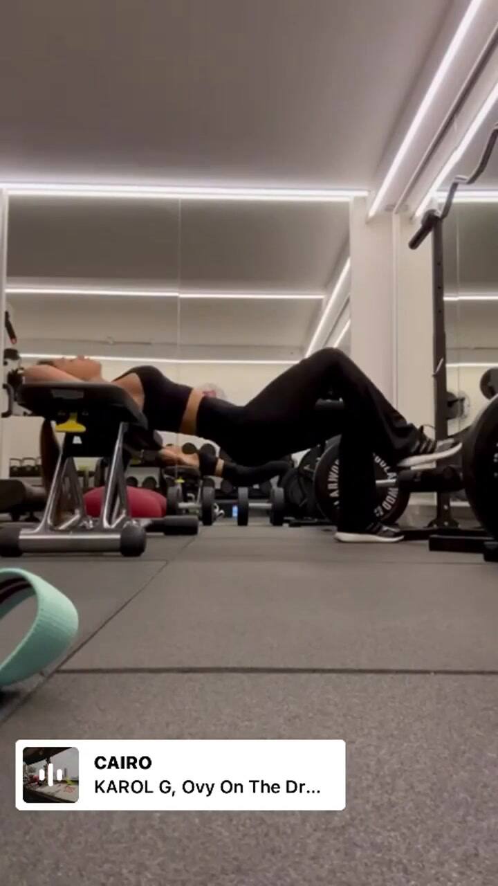 La rutina de entrenamiento de Antonela Roccuzzo