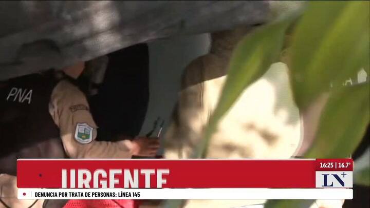 Prefectura Trabaja En La Casa De Loan