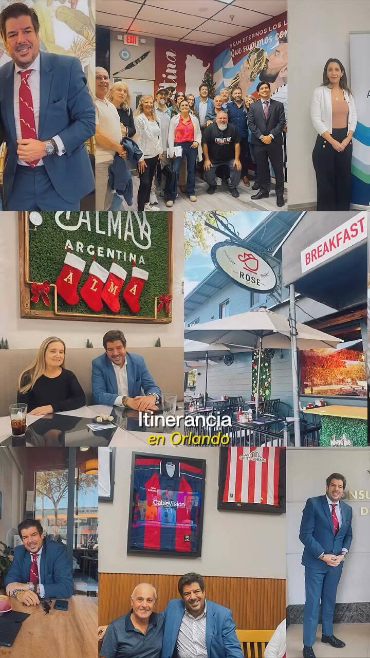 La última jornada que realizó el Consulado Argentino para tramitar pasaportes y DNI en Florida