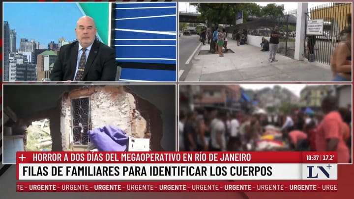 LN+: Juan Carlos Ozaran, especialista en favelas y consultor en seguridad