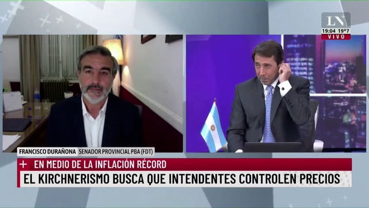 El fuerte cruce entre Feinmann y un senador kirchnerista: 'Están haciendo mierda el país'