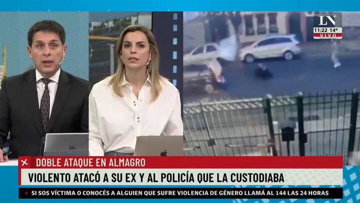 Un hombre violó una perimetral y agredió a su ex pareja y atropelló al policía que la custodiaba