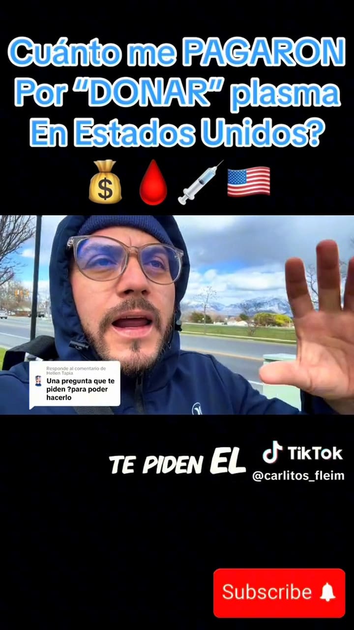 Cuáles Son Los Requisitos Para Donar Plasma En Ee.uu.