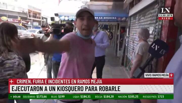 Nuevo robo a metros del lugar del crimen del quiosquero. Inseguridad en Ramos Mejía