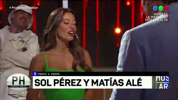 Sol Pérez le respondió a Matías Alé si consideraría el poliamor