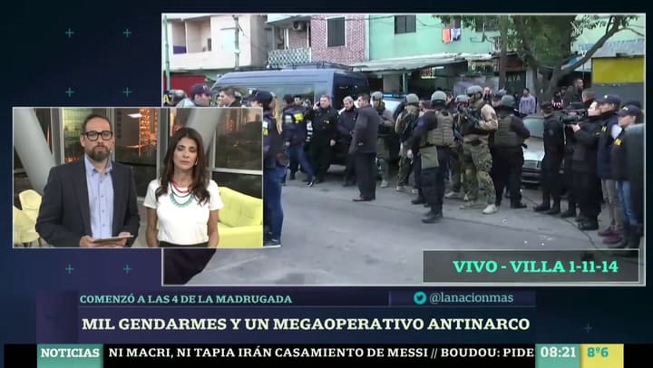 Megaoperativo: ya realizaron más de 35 allanamientos y hay 10 detenidos